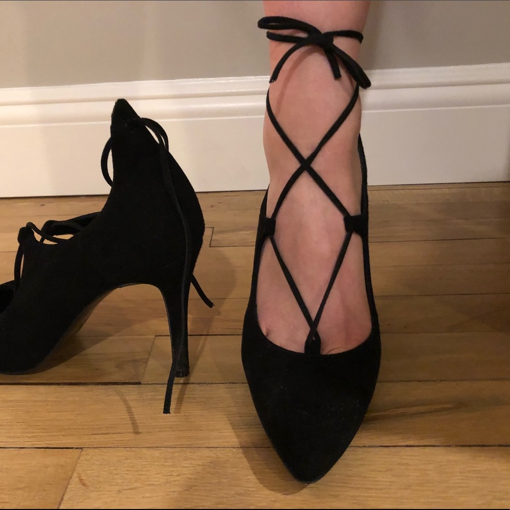 lace up heels